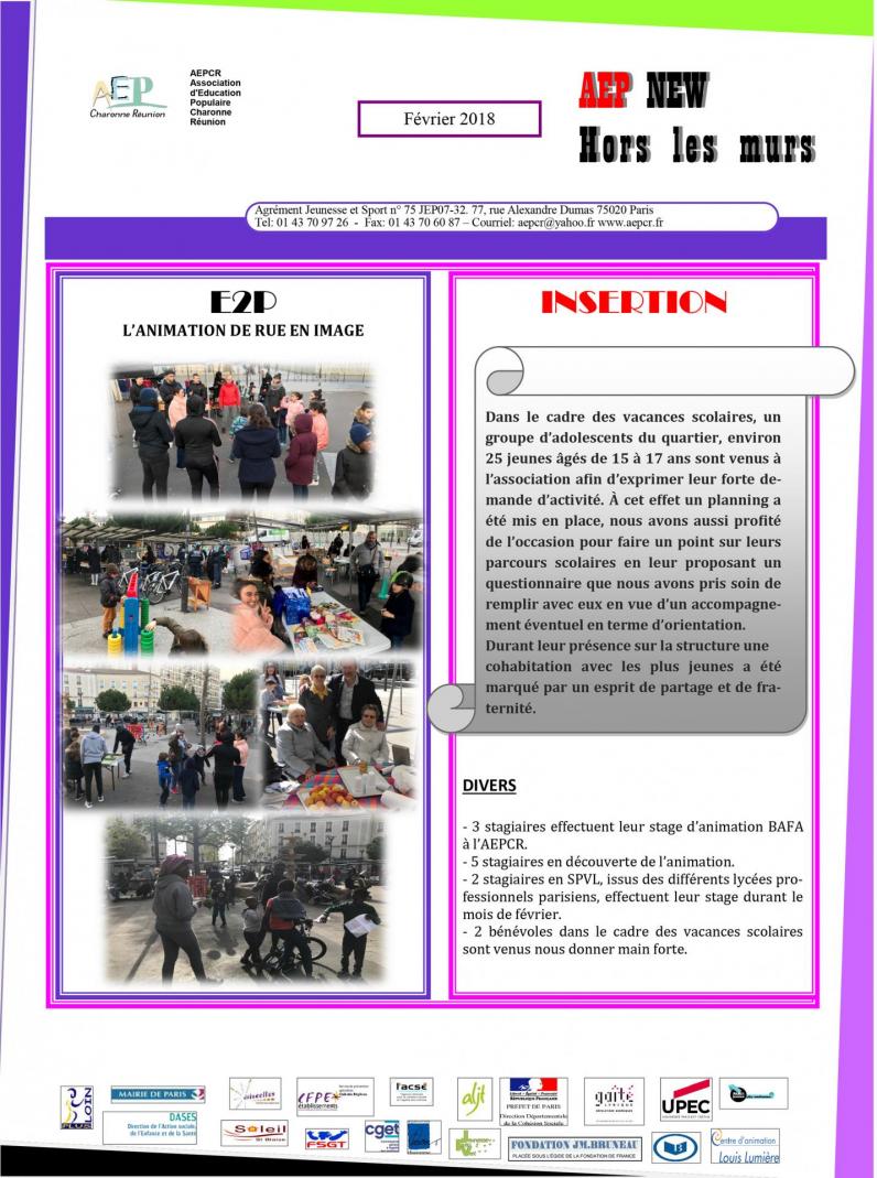 Aep news fevrier 2018 2