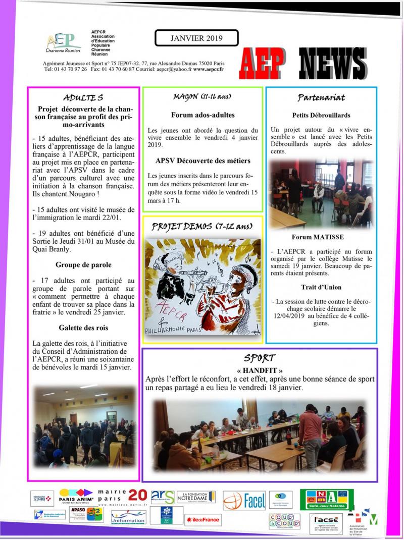 Aep news janvier 2019 1