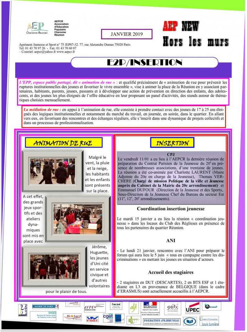 Aep news janvier 2019 2