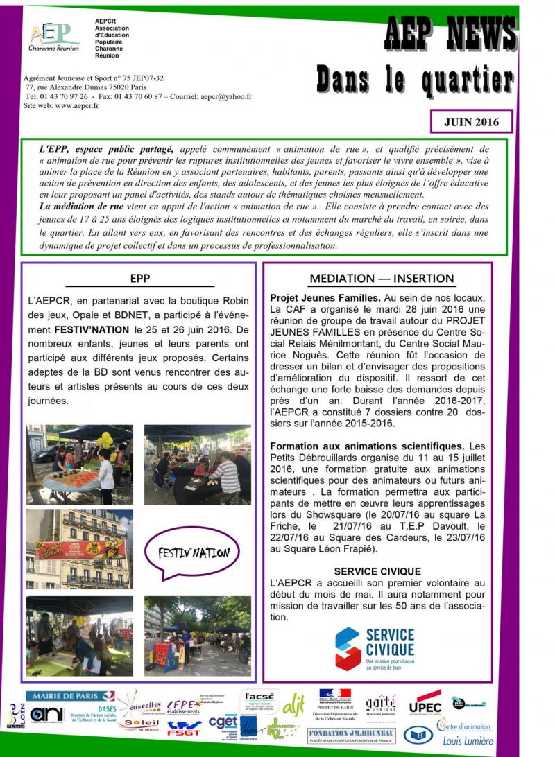 Aep news juin 2016 2