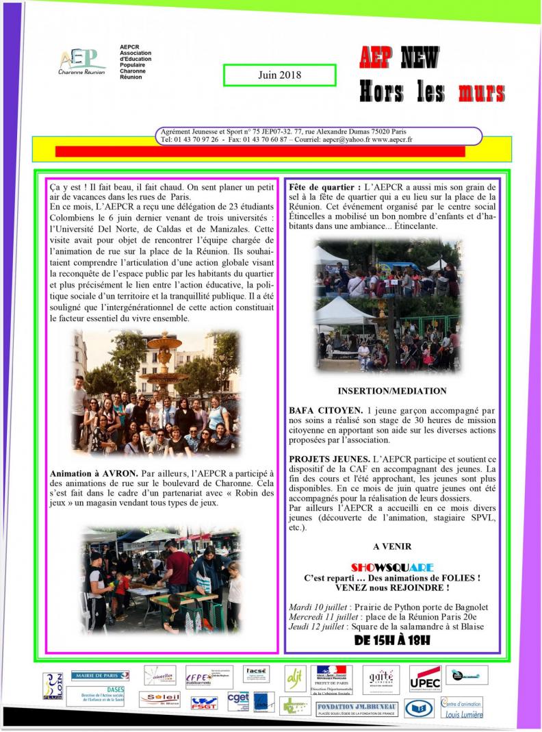 Aep news juin 2018 2